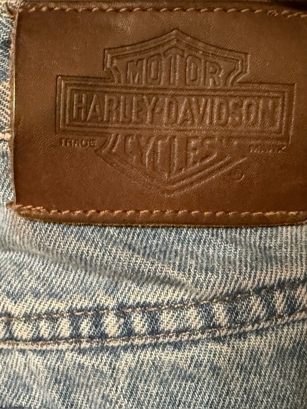 Woman’s Harley Davidson Denim jeans